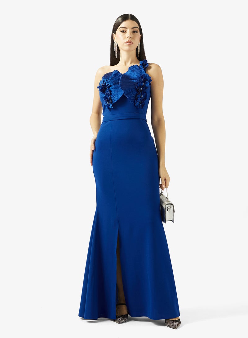 Iyra Floral Detail Maxi Dress - Image 4